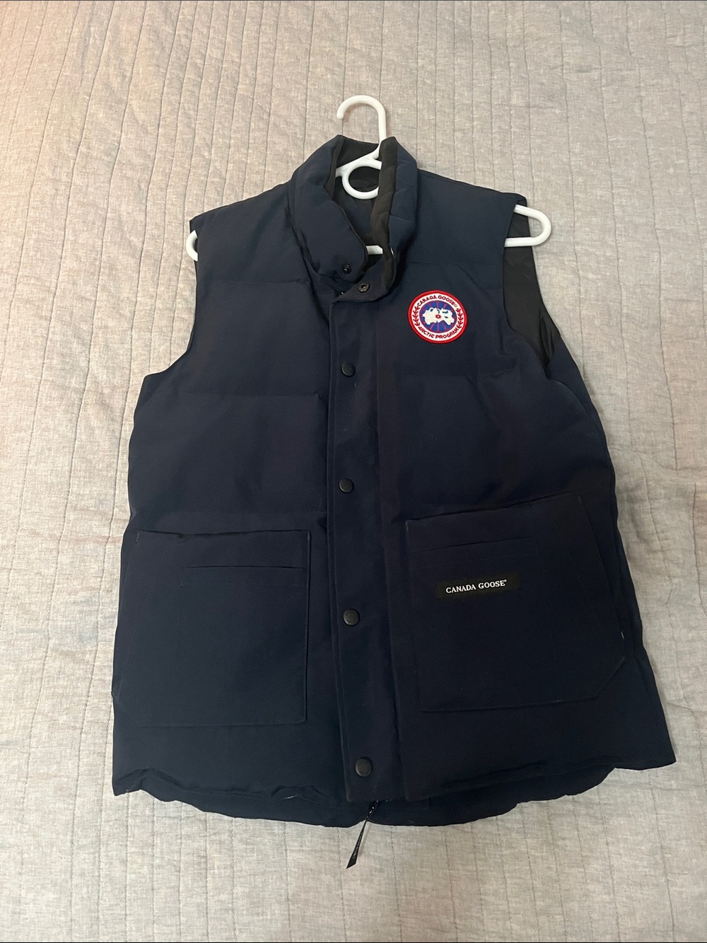 Canada Goose Navy Blue Men’s Insulated Puffer Vest